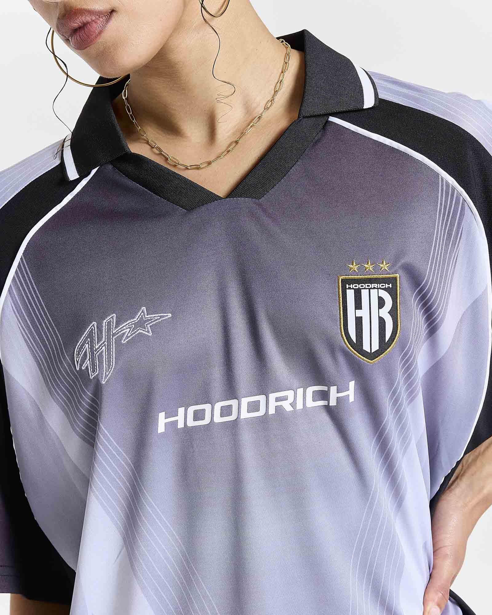 Glide Away Football Kit Shirt - Black
