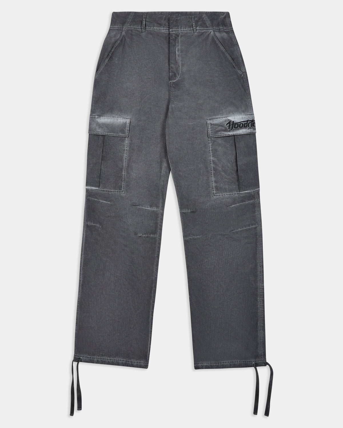 Cast Ripstop Cargo Pants - Washed Black