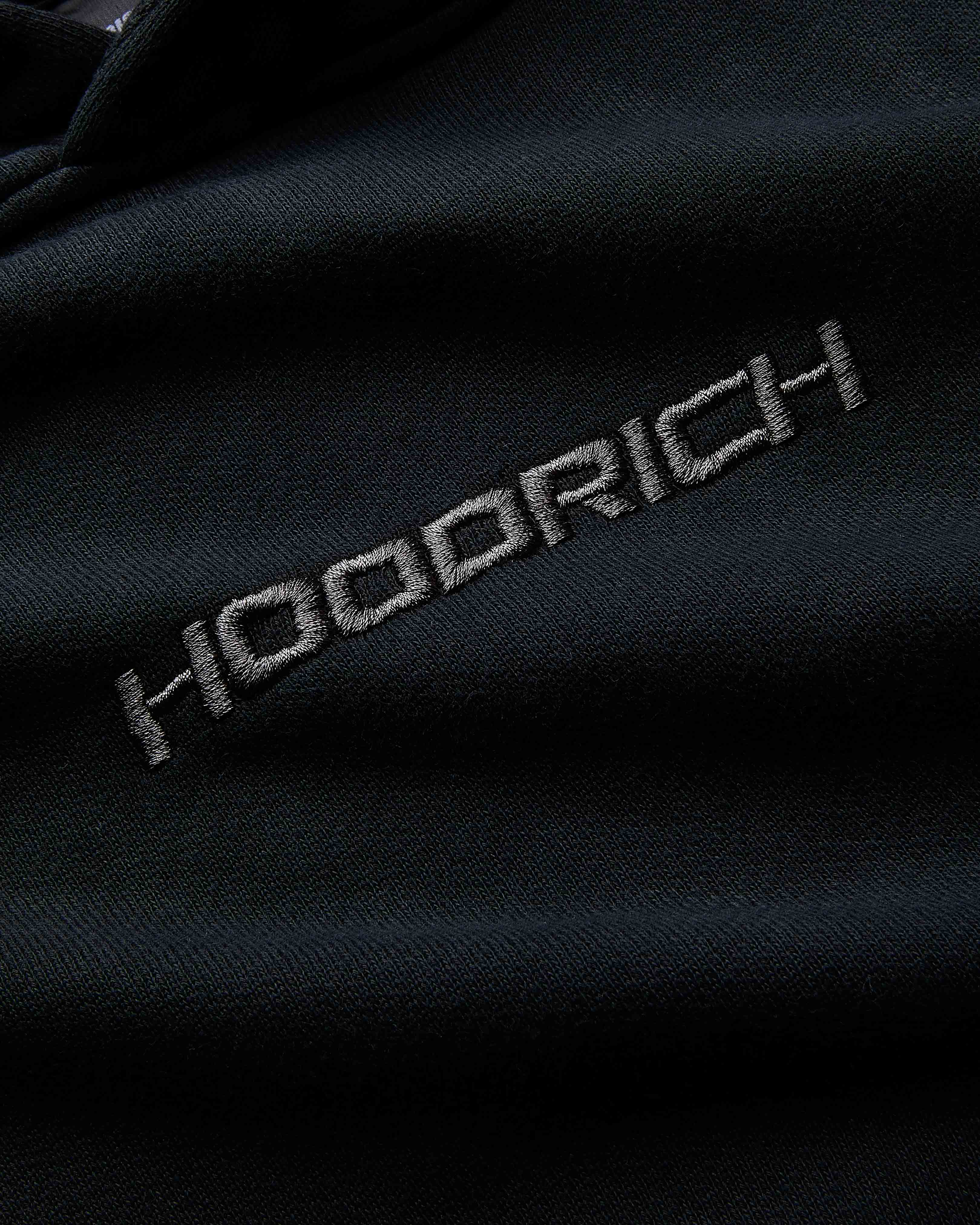 Men's Ghost Boxy Fit Hoodie - Black
