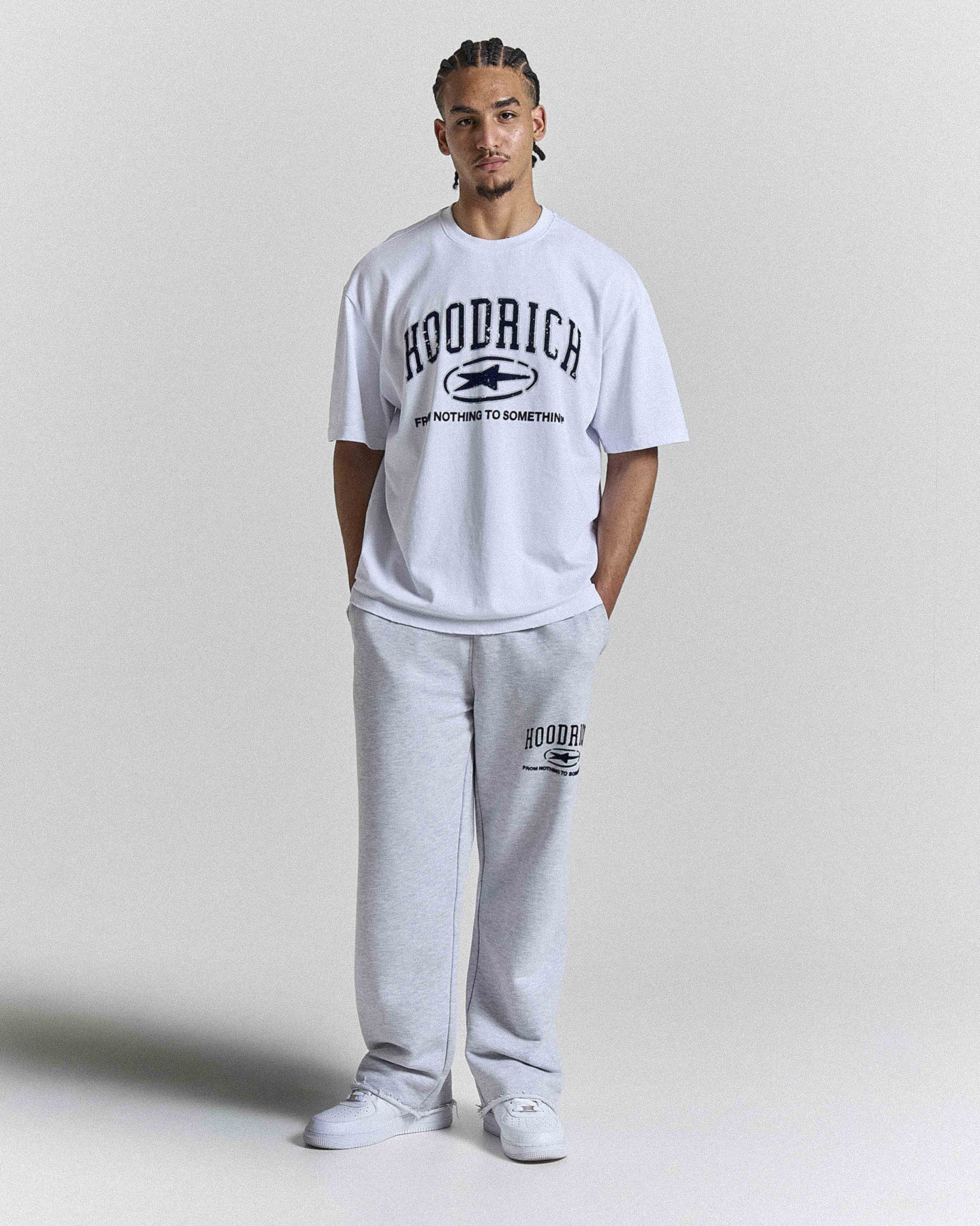 Fray Regular Fit Tee - White