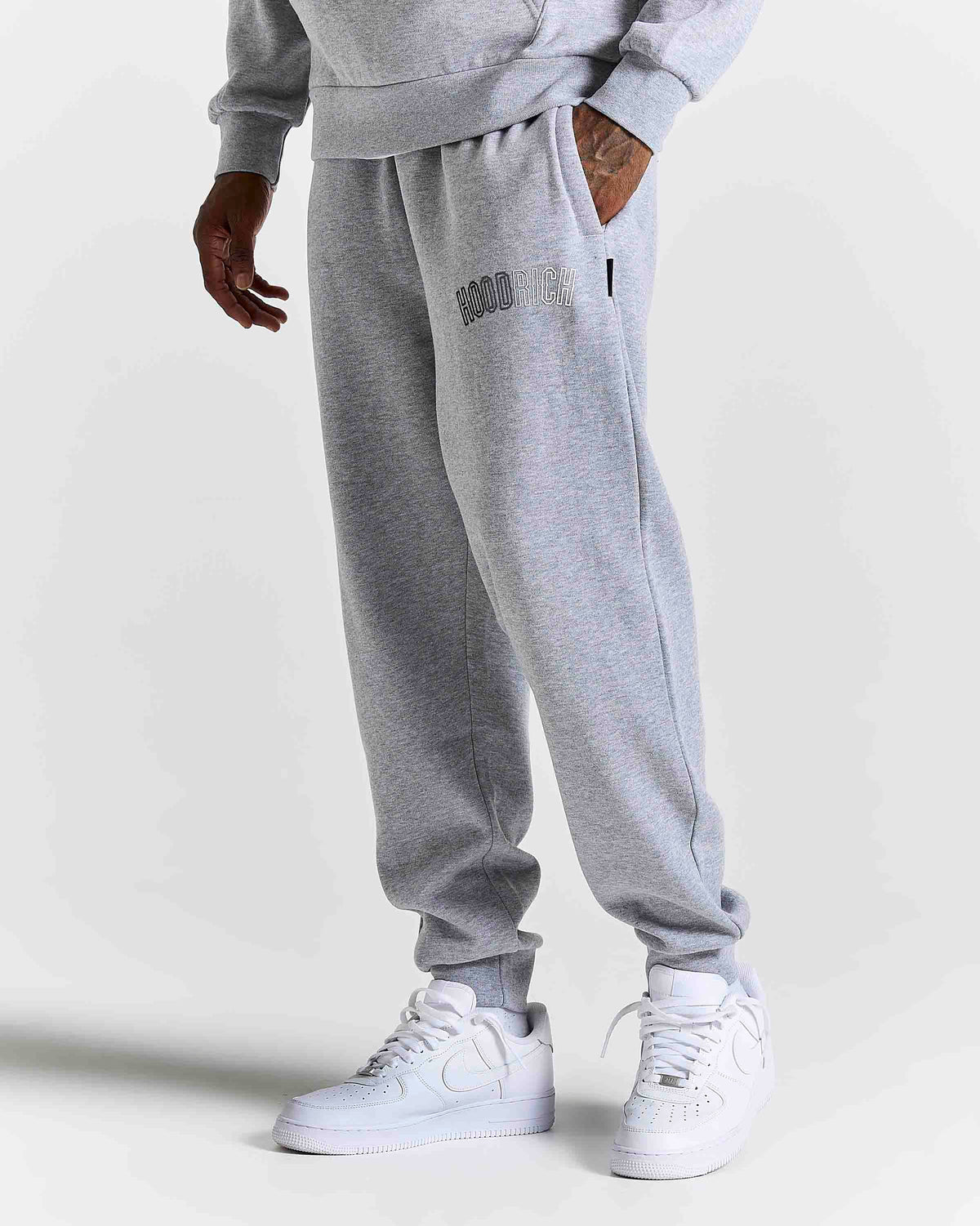 Fade Tracksuit - Grey/White