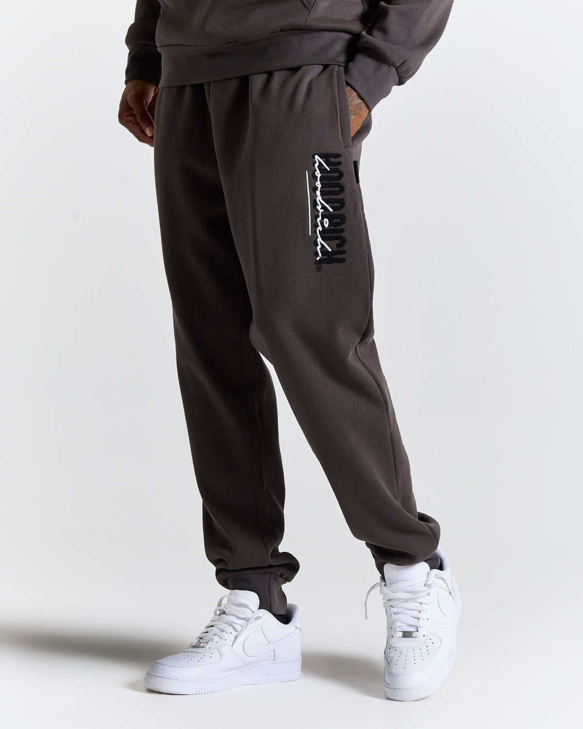 Blend Tracksuit - Dark Grey/Black/White