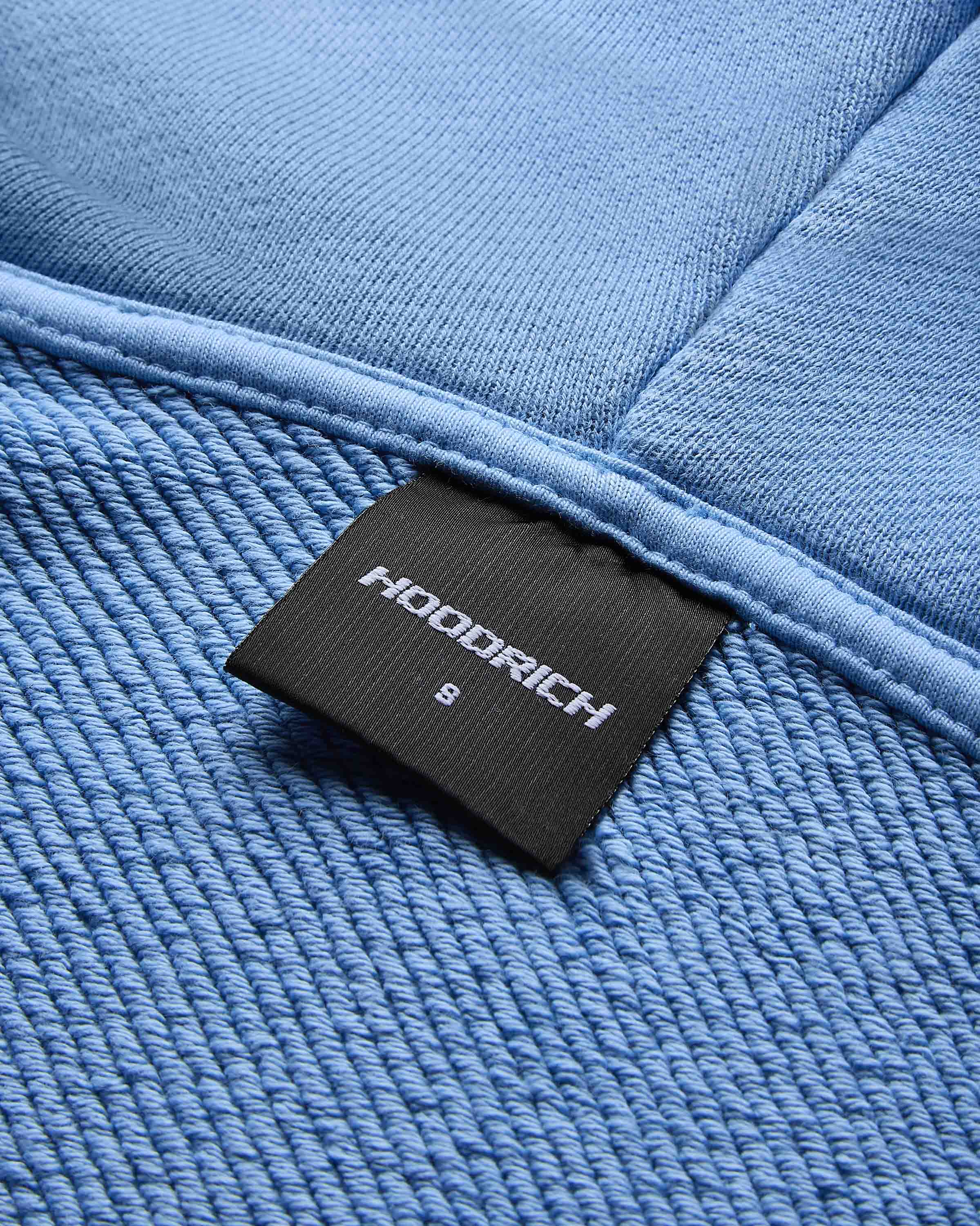 Women's Ghost Boxy Fit Zip Hoodie - Blue