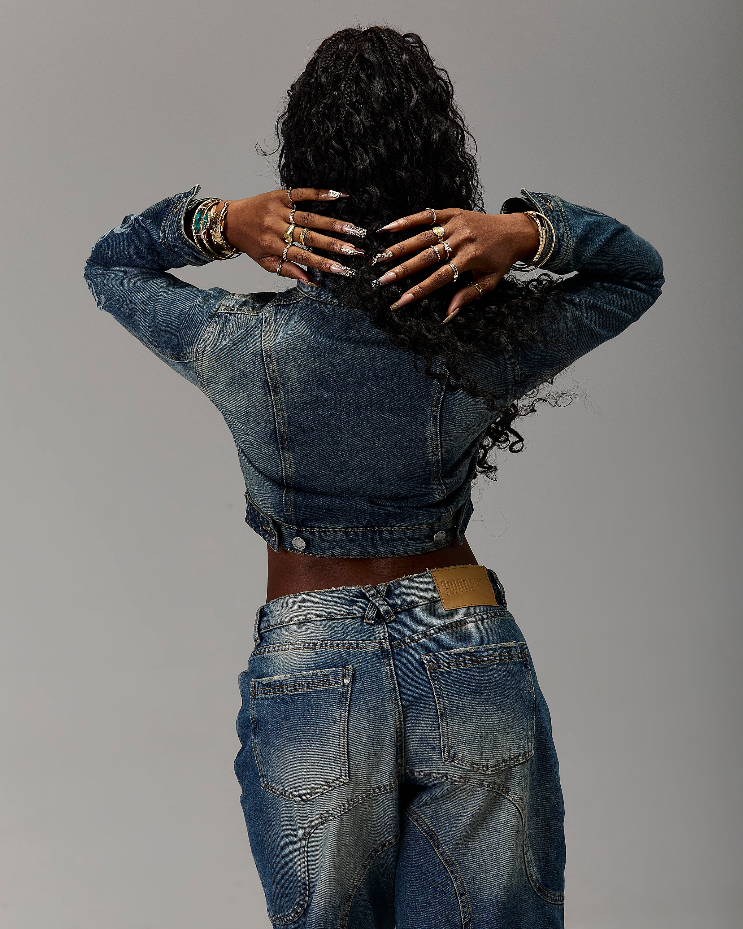 The Winner's Circle Snowdrift Denim Jacket - Dirty Wash