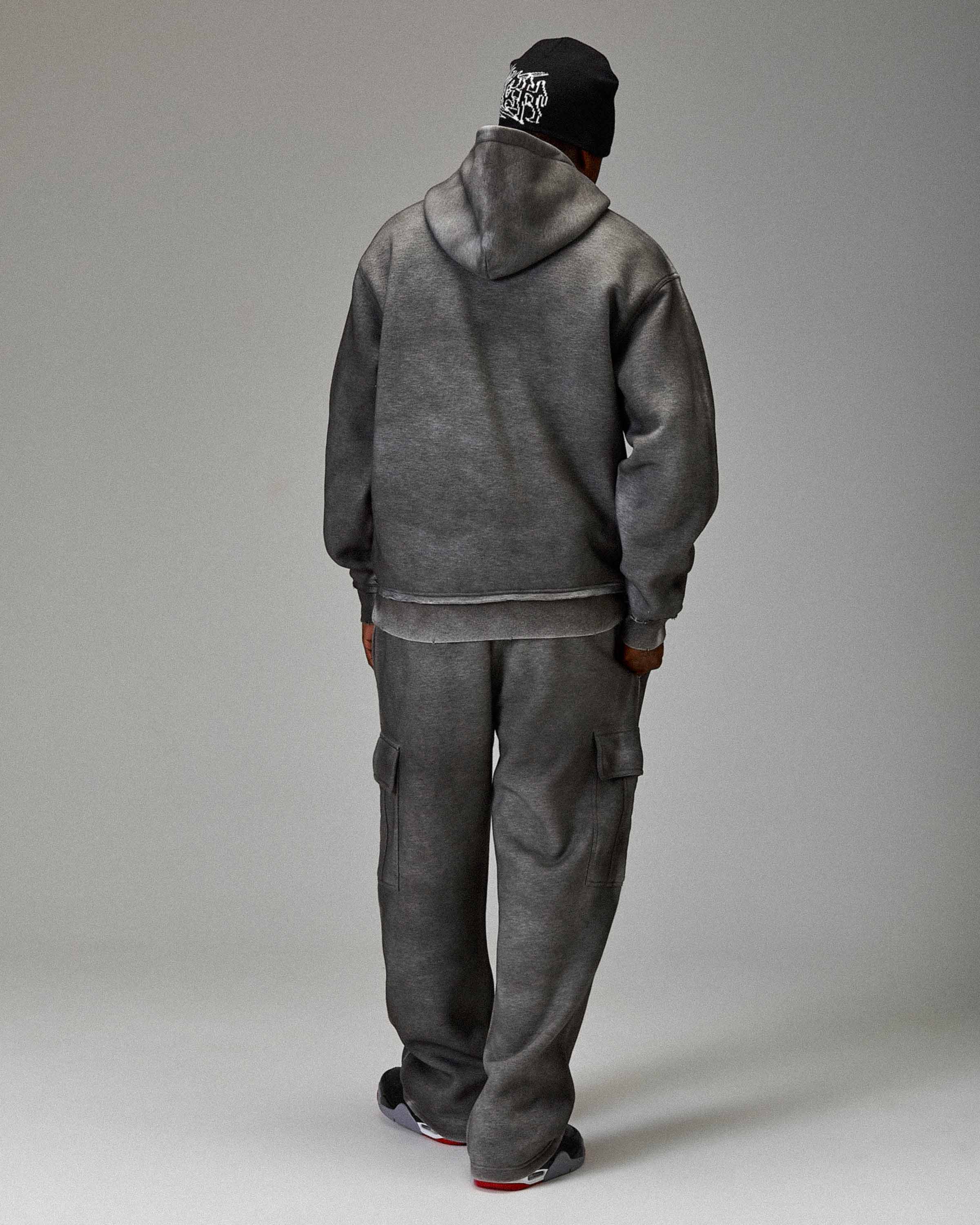 The Winner's Circle Hazy Oversized Hoodie - Grey