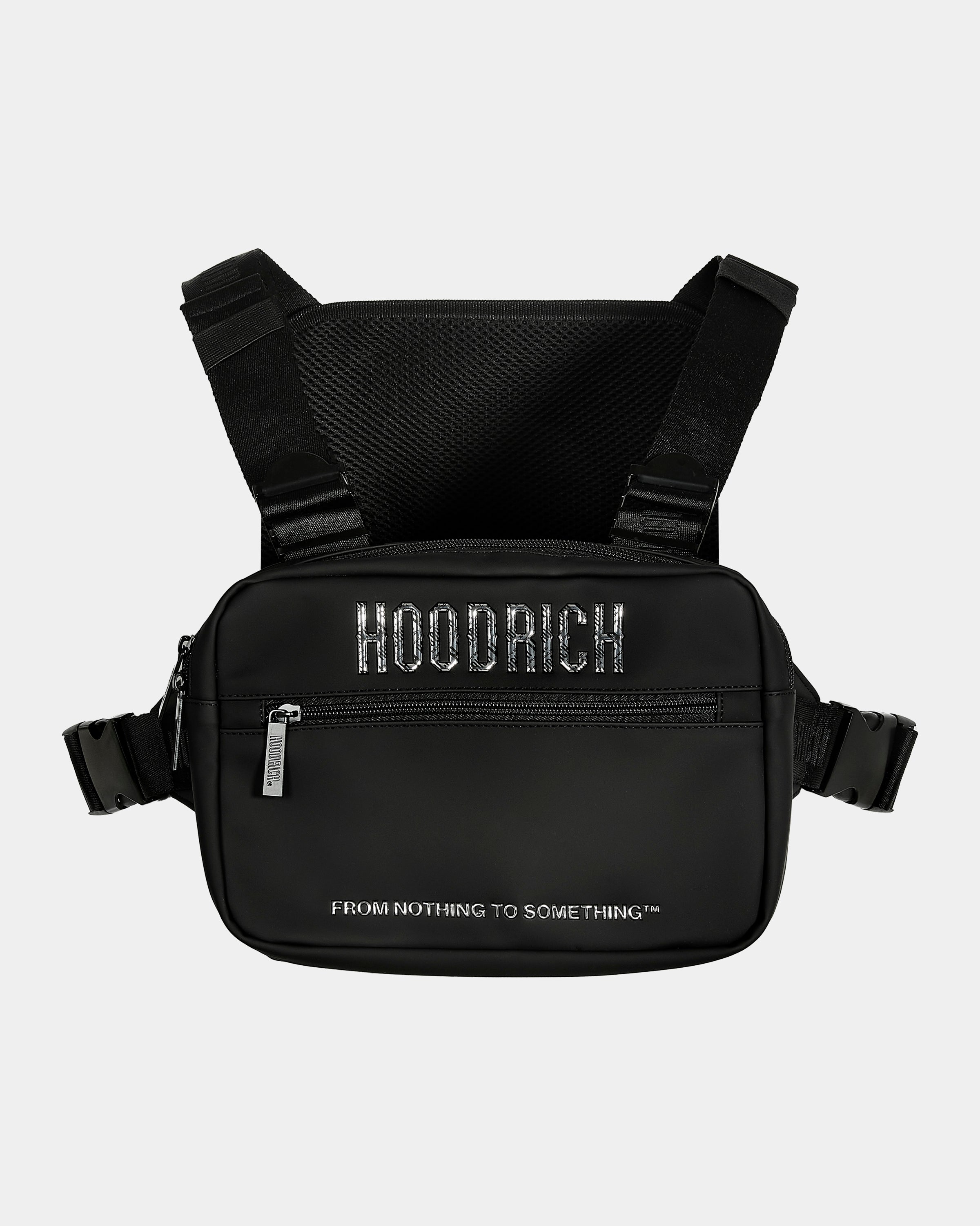 Icarus Chest Bag Black/Silver