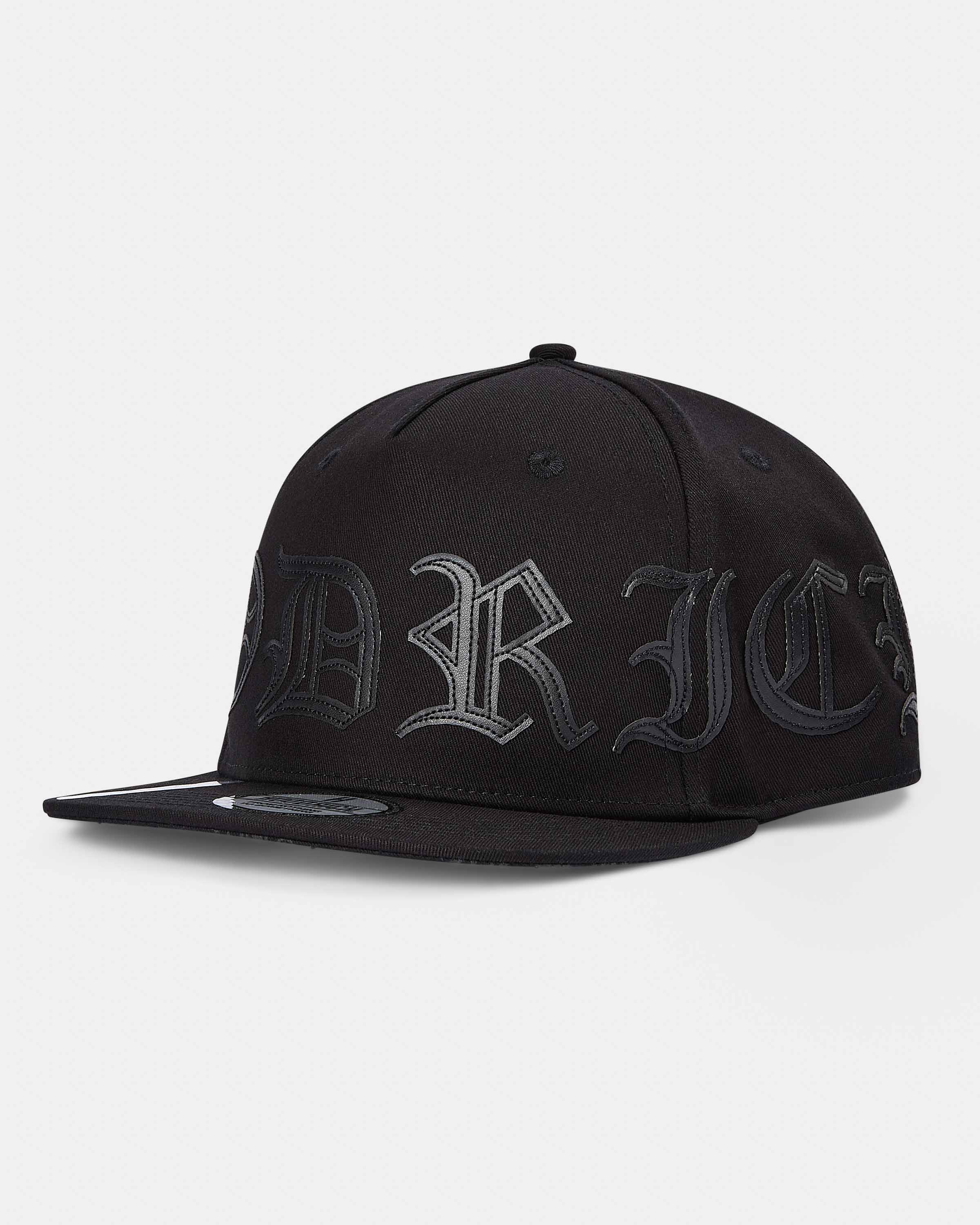 Inkline Snapback Cap - Black