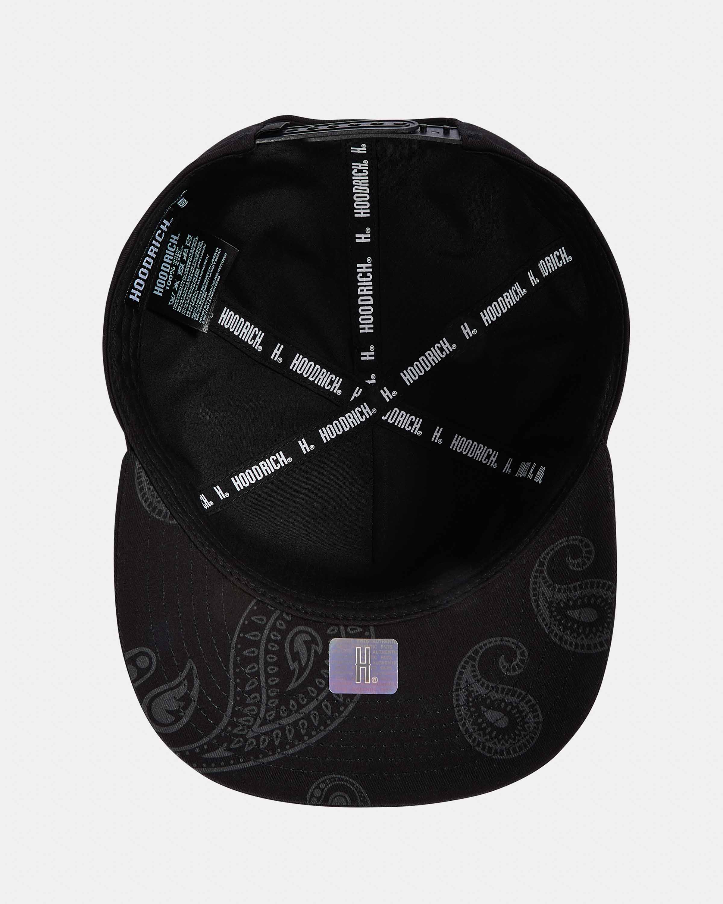 Inkline Snapback Cap - Black