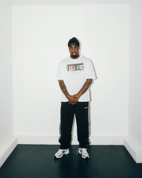 Fifty Nine Oversized T-Shirt - White/Black/Red