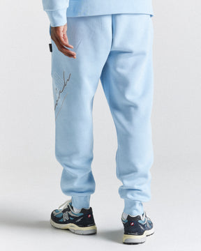 Caliber Joggers - Blue/White