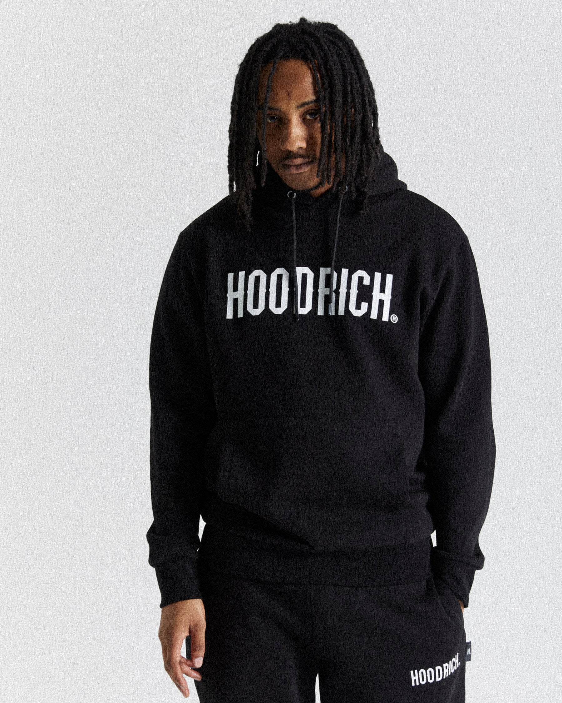 Hoodrich Clothing Red And Black Hoodrich Tracksuit OG Core Hoodie