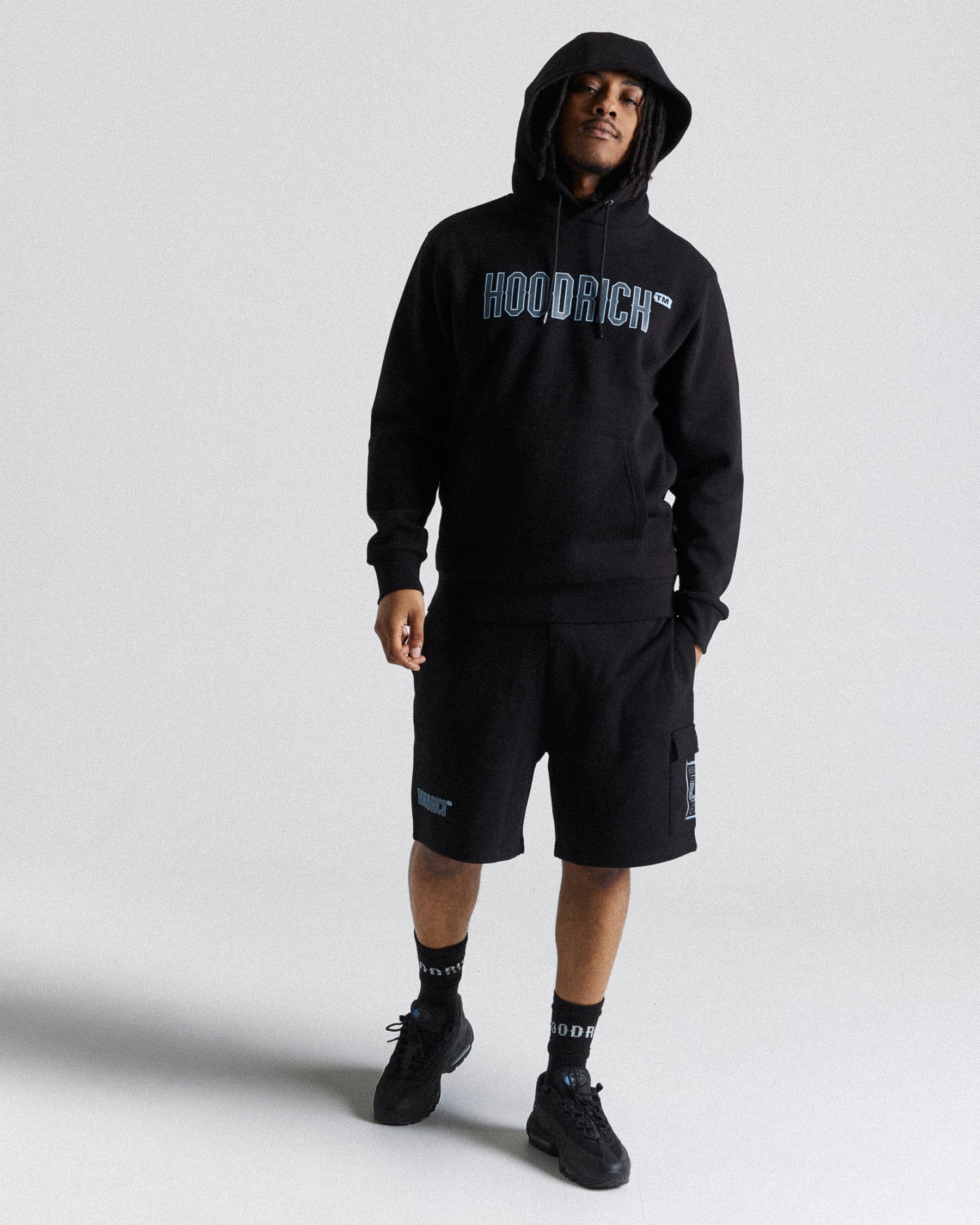 Akira Hoodie - Black/Blue