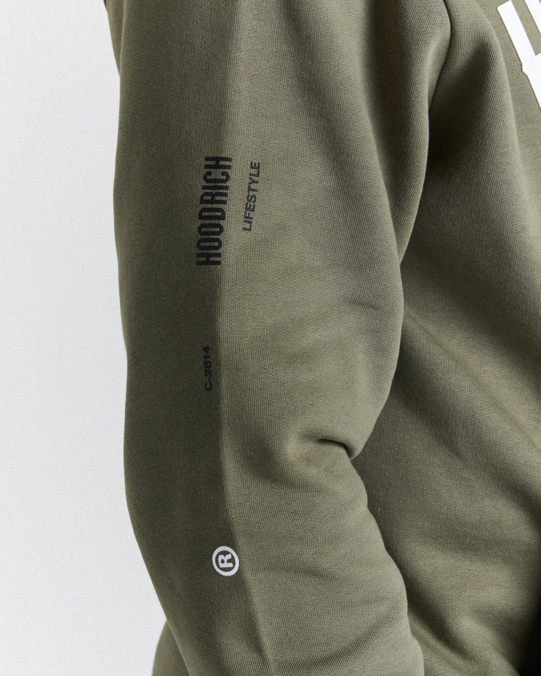 Caliber Hoodie - Khaki/White