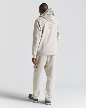 Stature Joggers - Beige/White