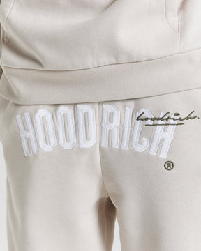 Stature Joggers - Beige/White