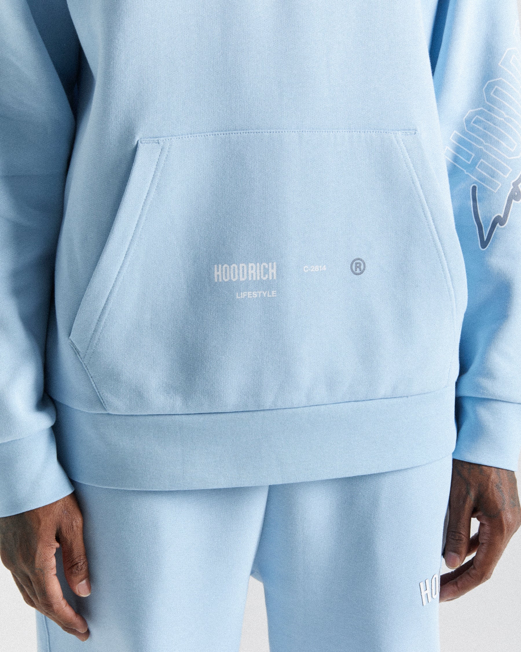 Caliber Hoodie - Blue/White