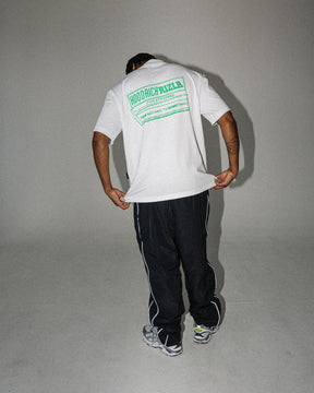 Rizla Premium Oversized T-Shirt - White/Green