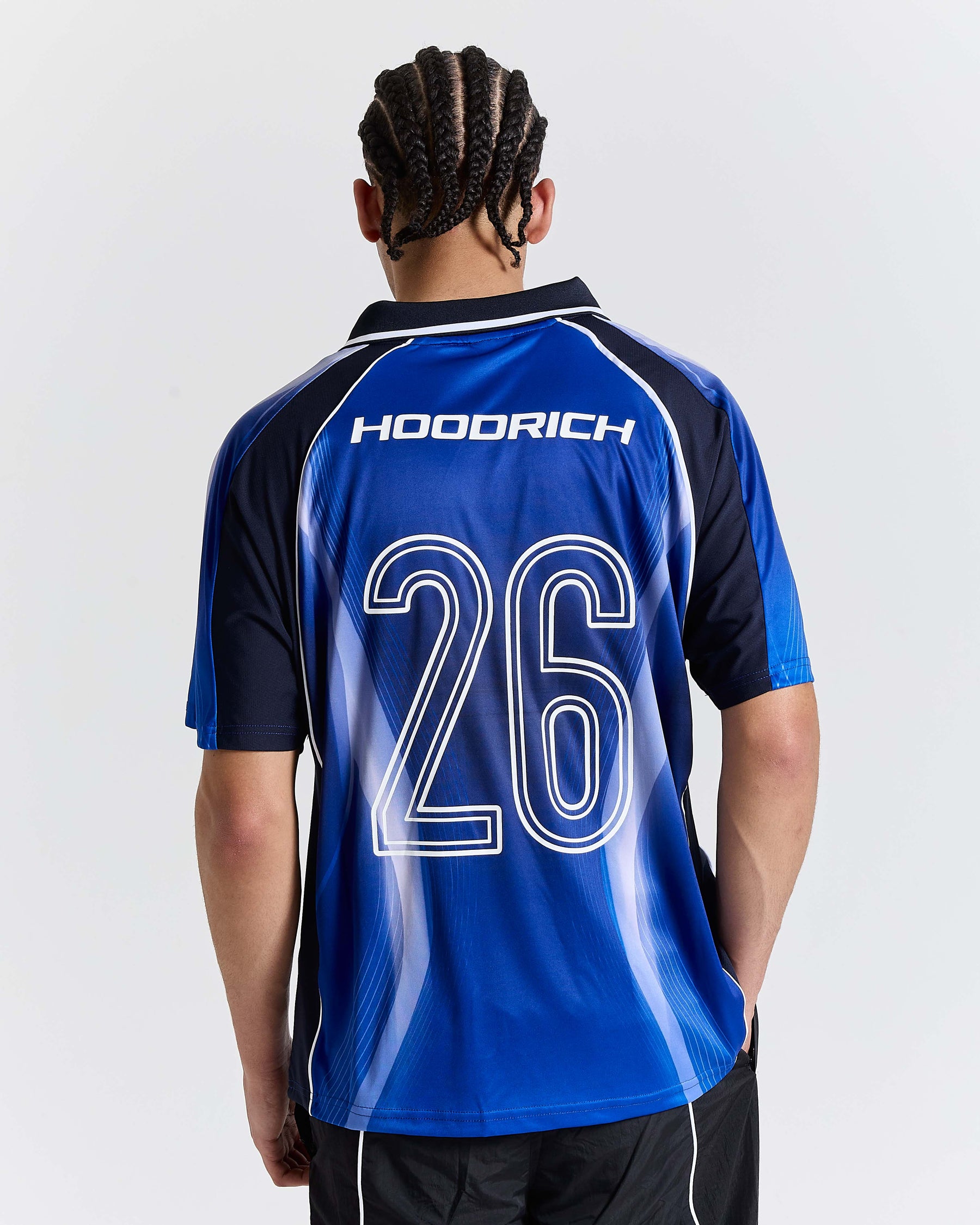 Glide Away Football Kit Shirt - Blue