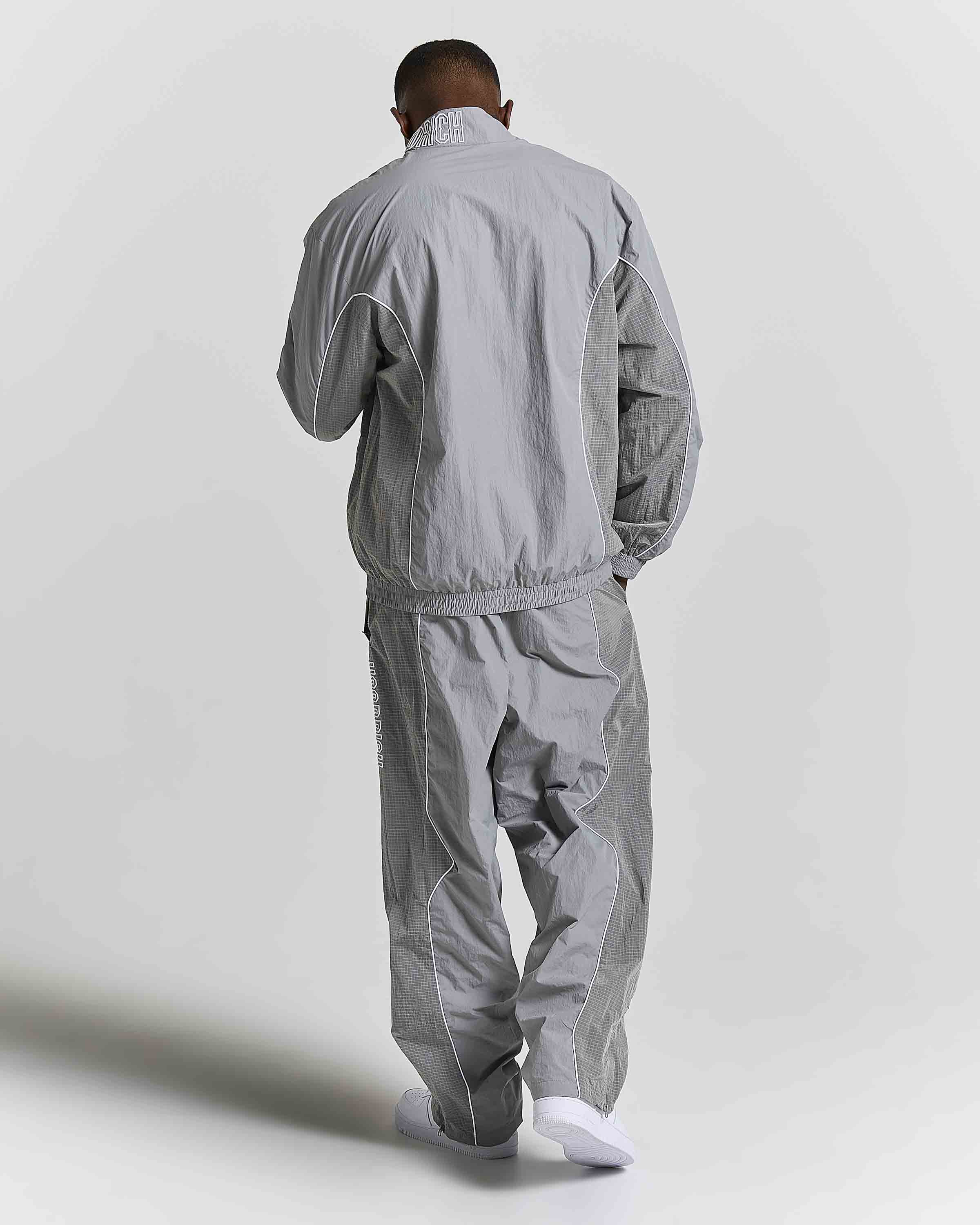 Chaser H Panel Track Pants - Grey