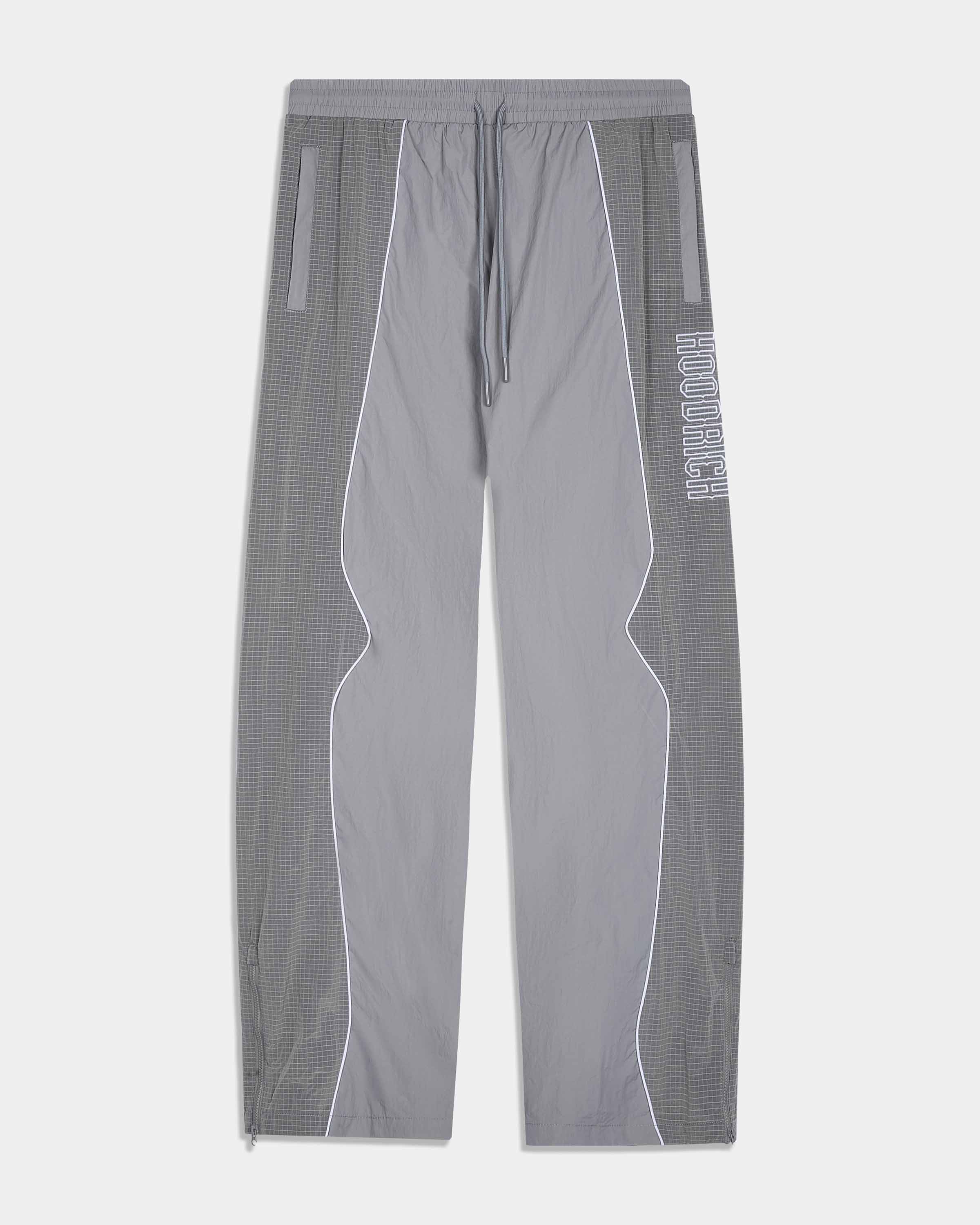 Men's Chaser H Panel Track Pants | Grey | Hoodrich UK