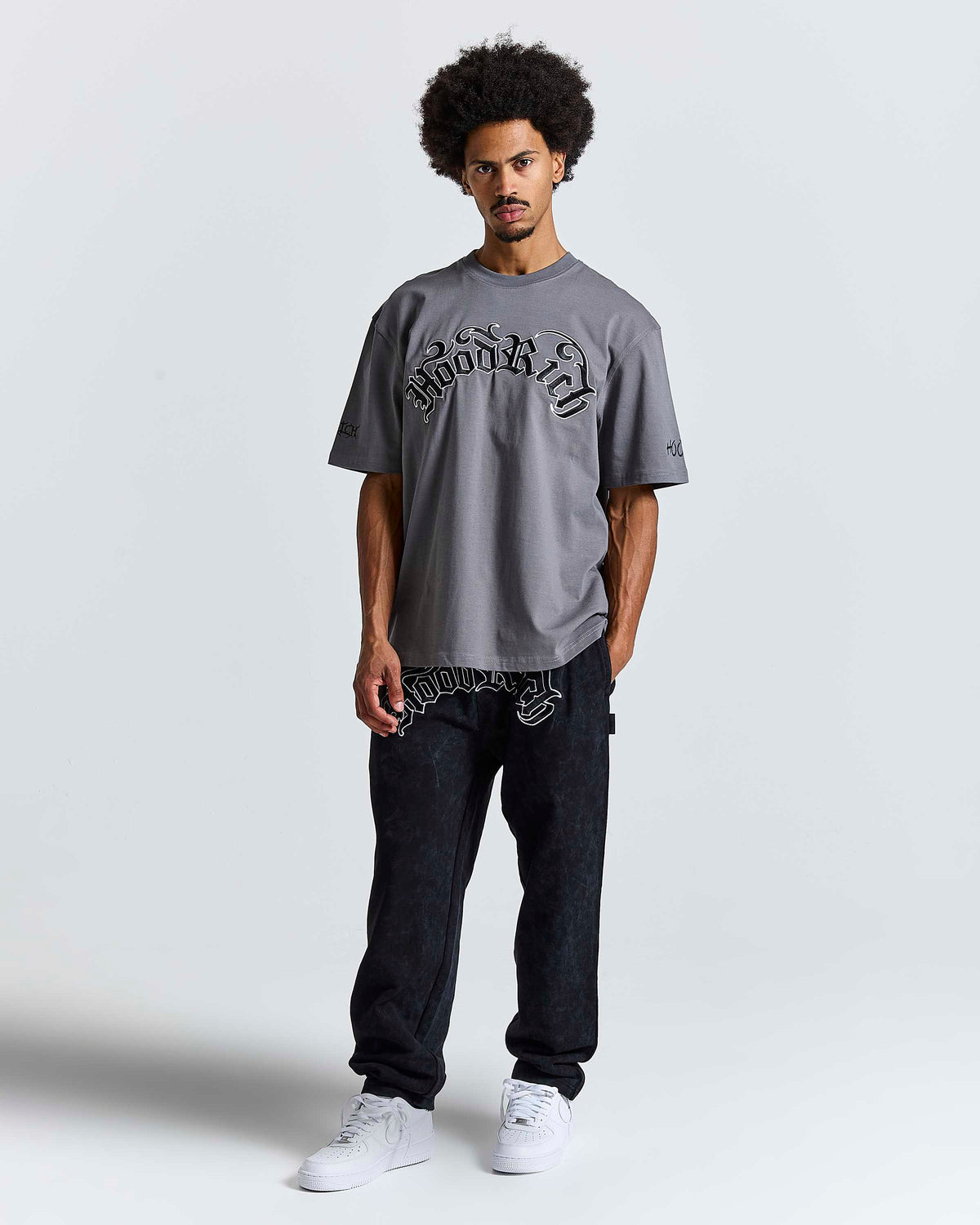 Nocturn Oversized T-Shirt - Grey/Reflective