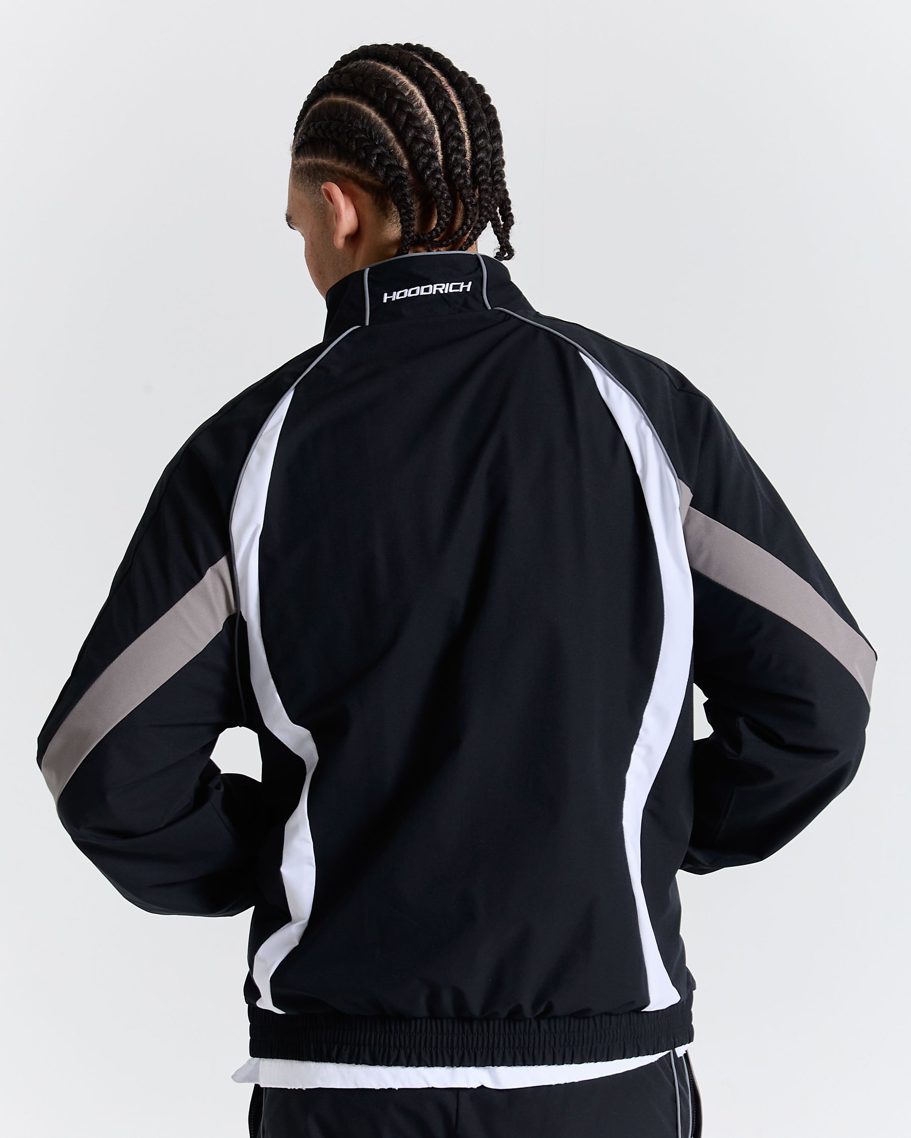 Glide Away Football Shell Jacket - Black
