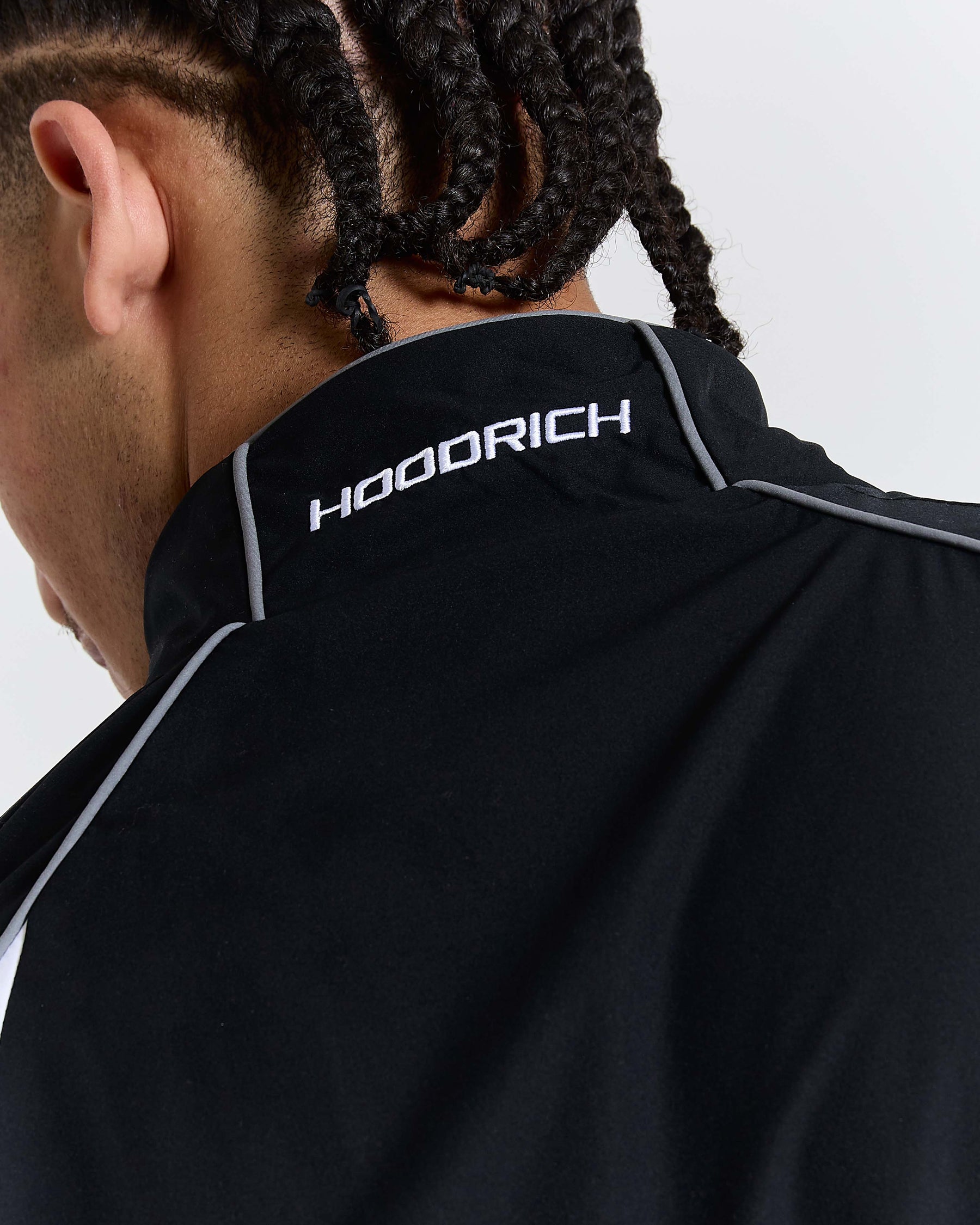 Glide Away Football Shell Jacket - Black