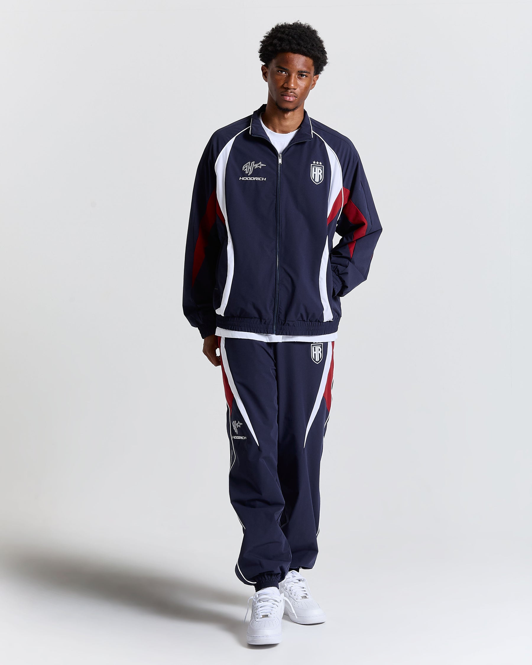Glide Away Football Shell Jacket - Navy
