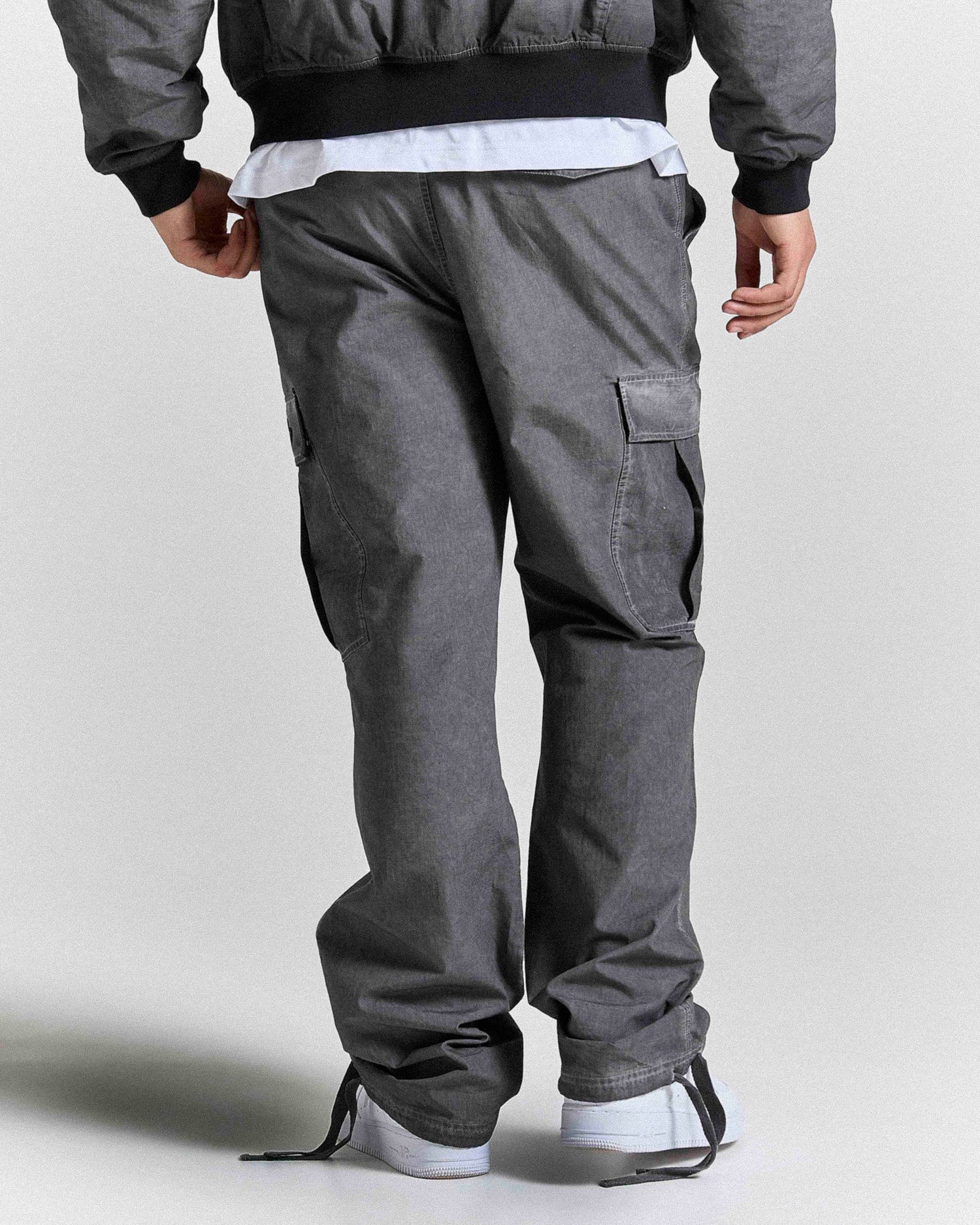Cast Ripstop Cargo Pants - Washed Black