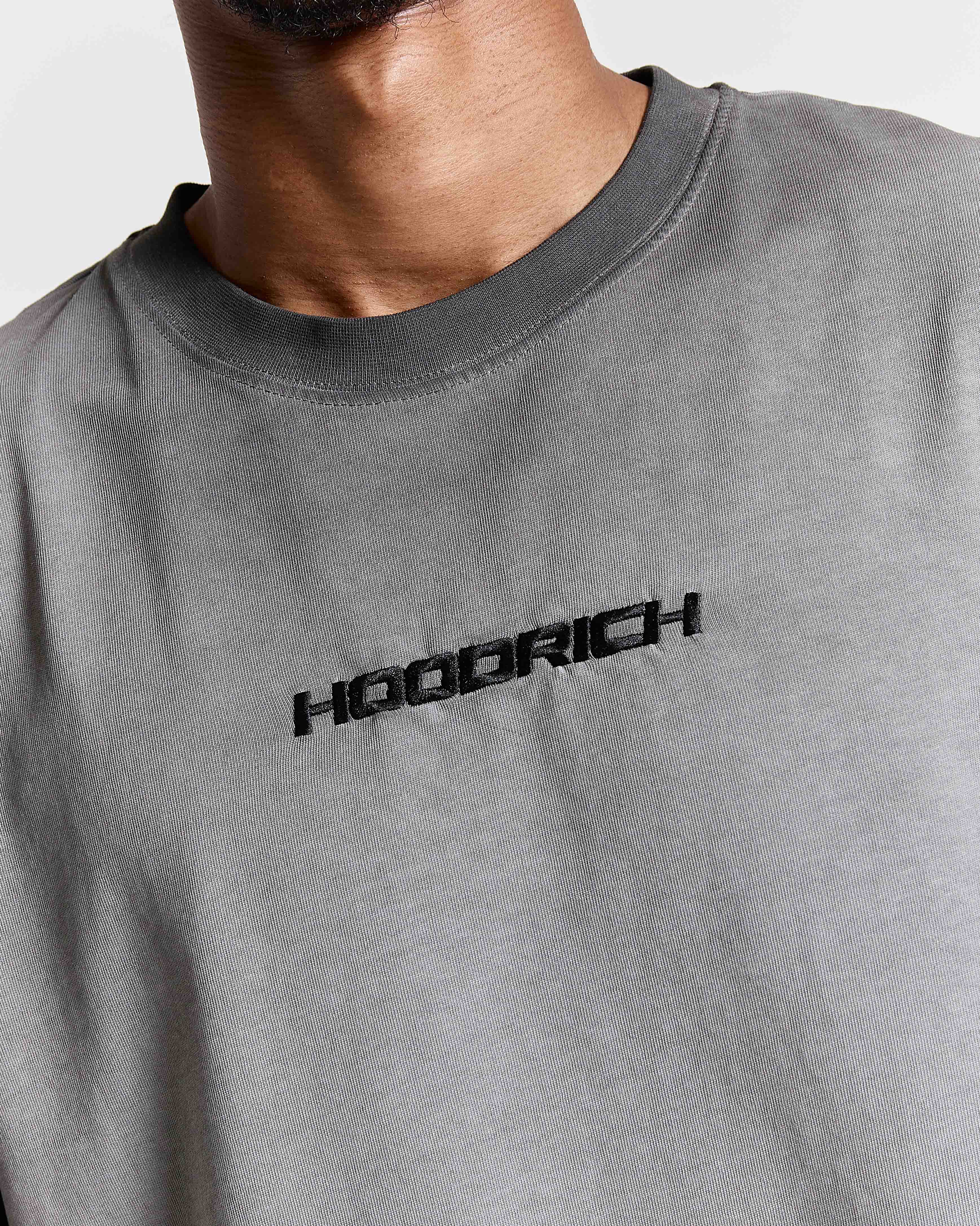 Ghost Oversized T-Shirt - Black Oil Wash