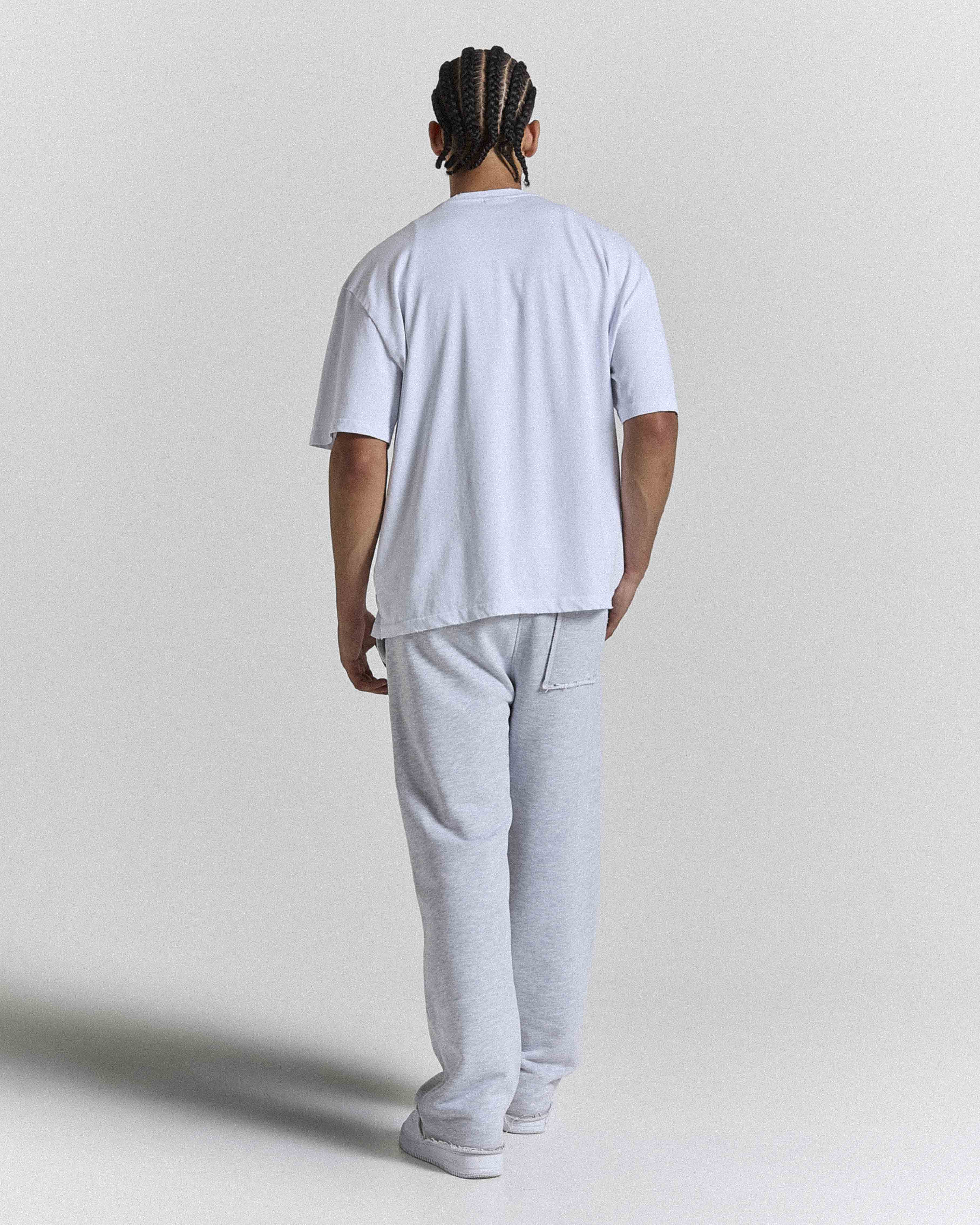 Fray Regular Fit Tee - White