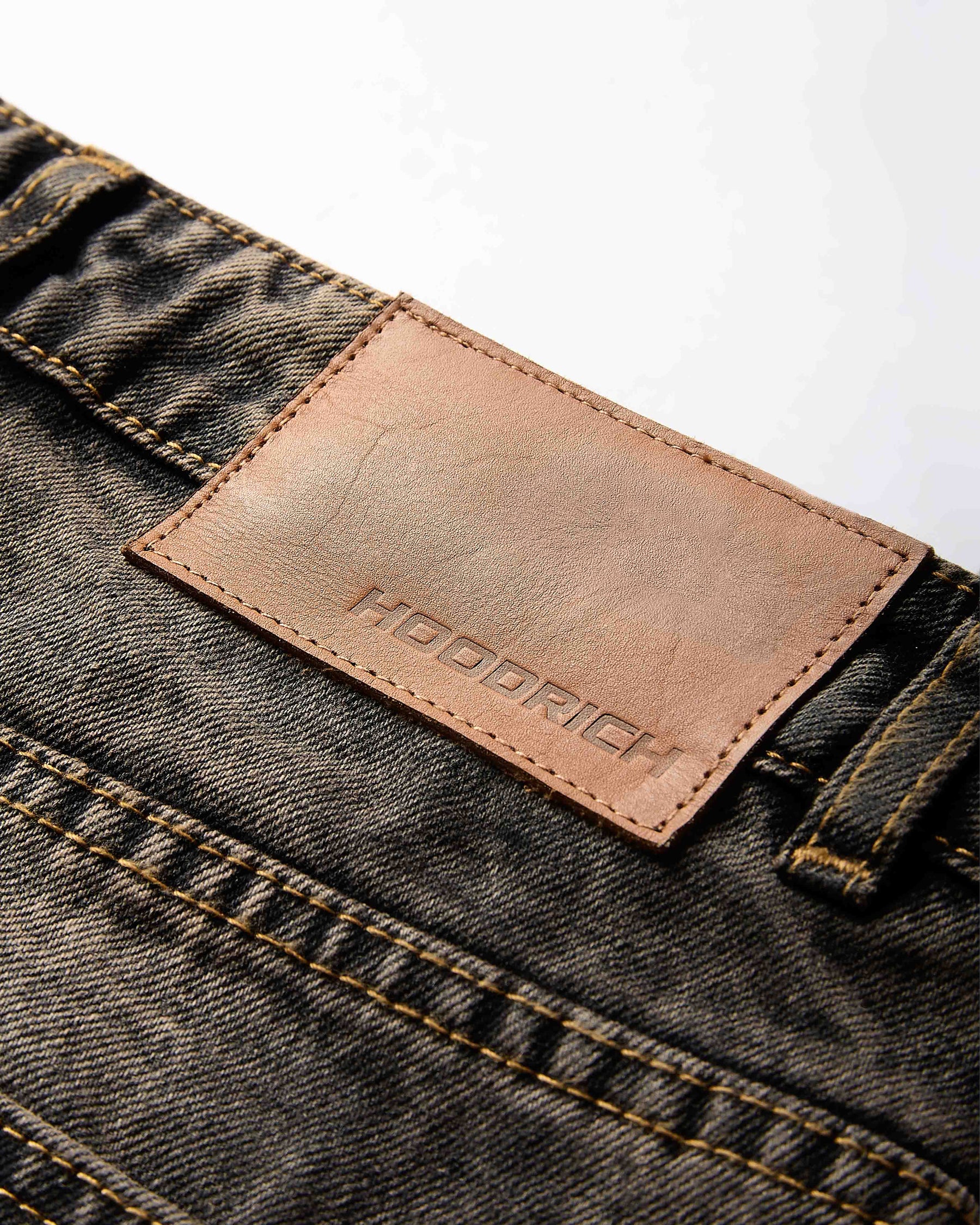 Shadow Rust Denim Carpenter Jorts - Black Wash