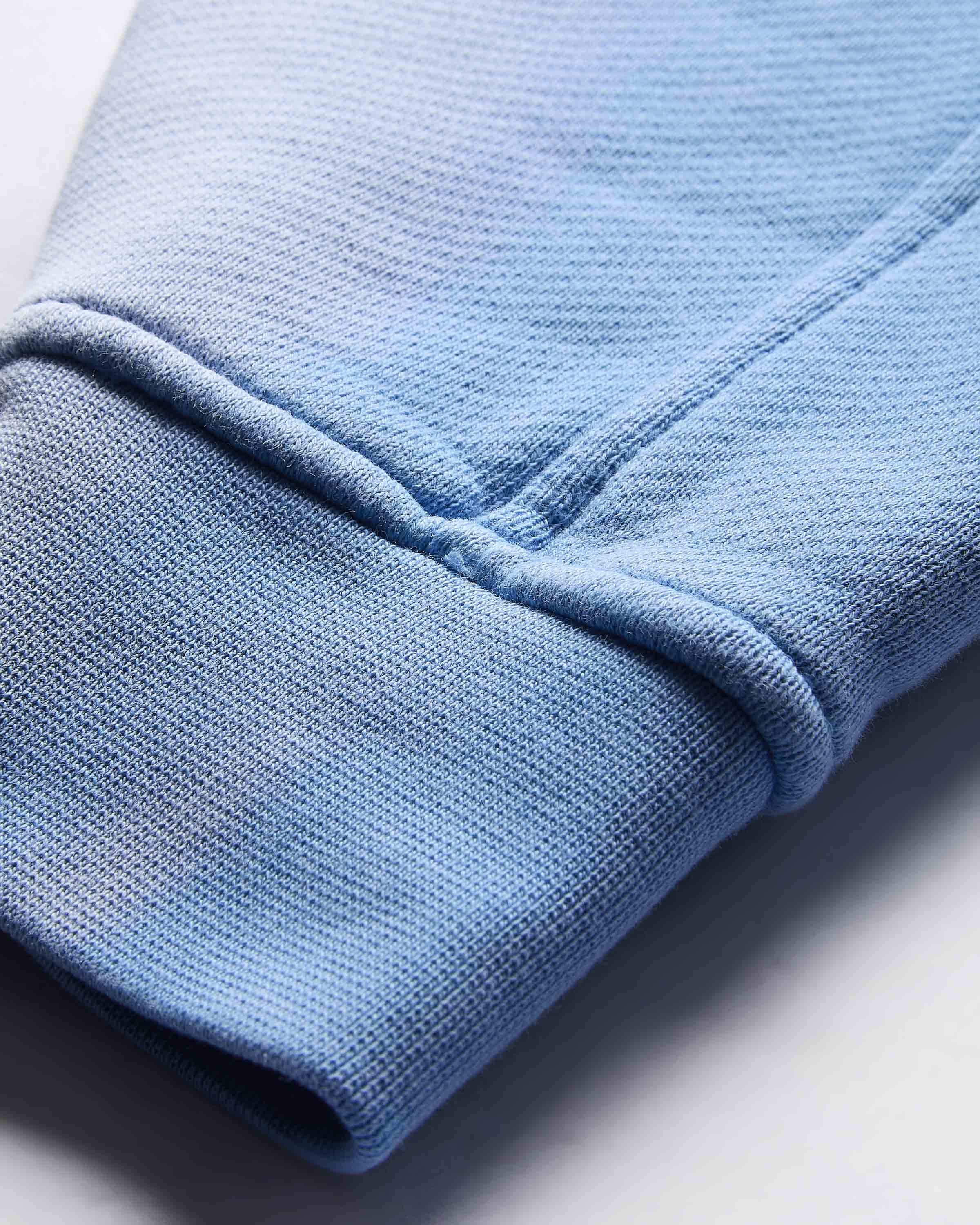 Women's Ghost Boxy Fit Zip Hoodie - Blue