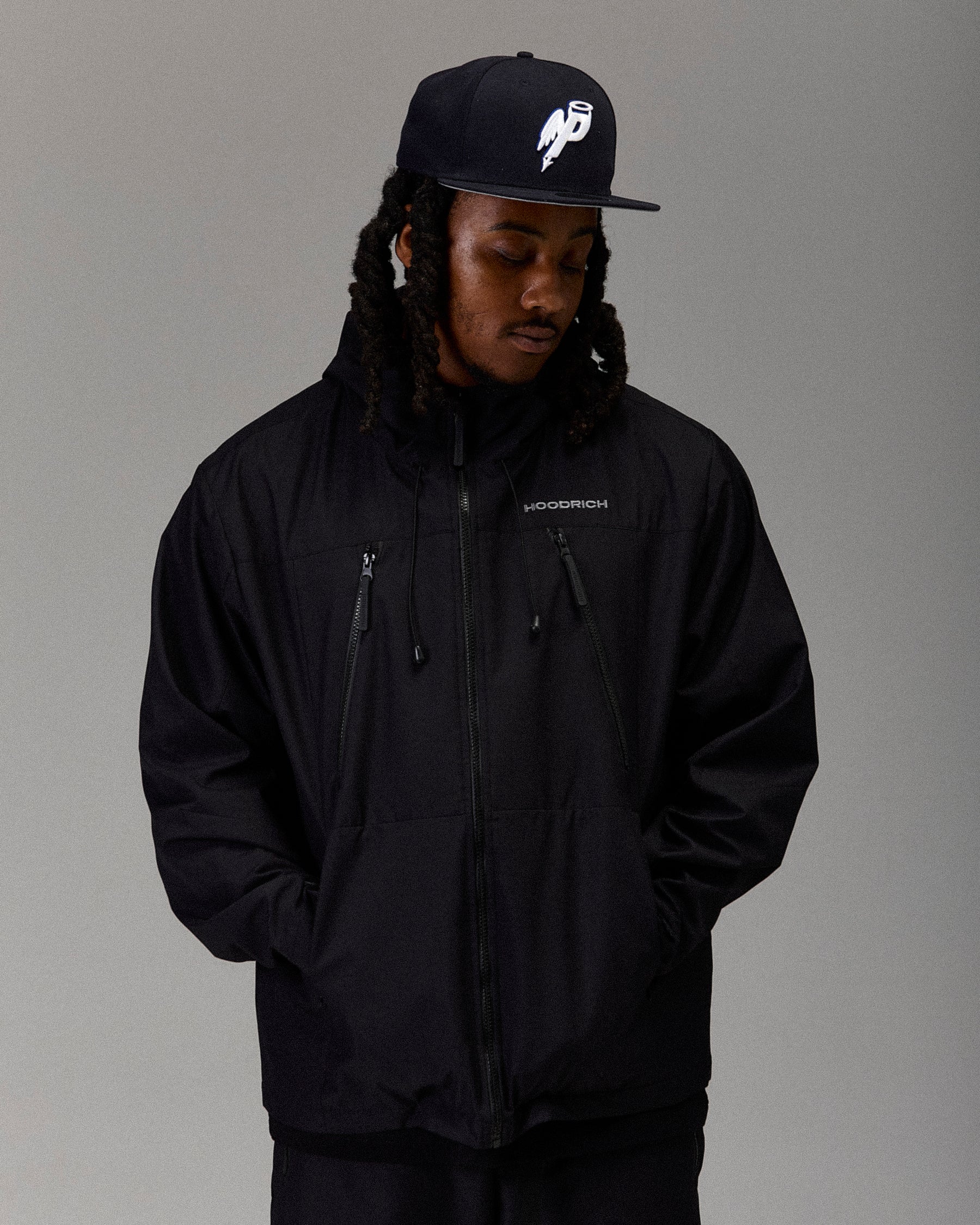 The Winner's Circle Woven Jacket - Black