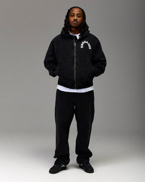 The Winner's Circle Denim Trousers - Black/White