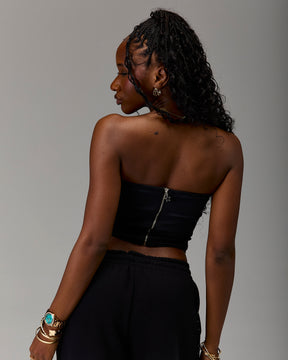 The Winner's Circle Aspen Gothic Bandeau - Black