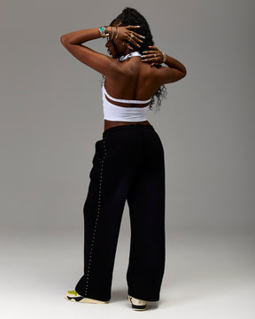 The Winner's Circle Aspen Gothic Halter Top - White