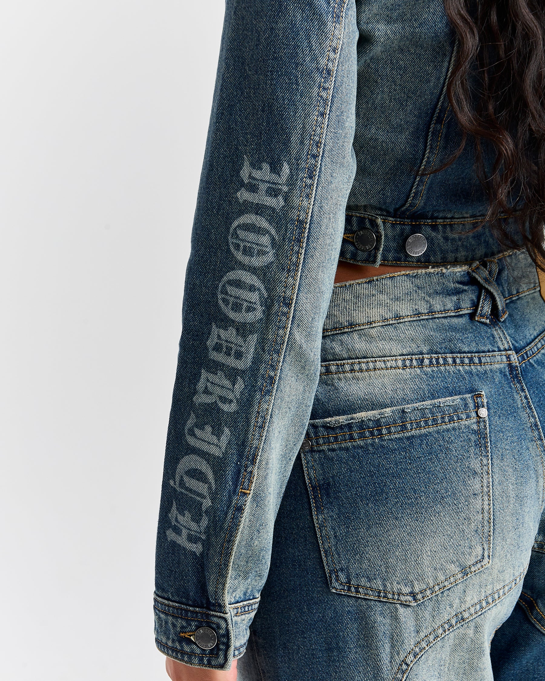 The Winner's Circle Snowdrift Denim Jacket - Dirty Wash