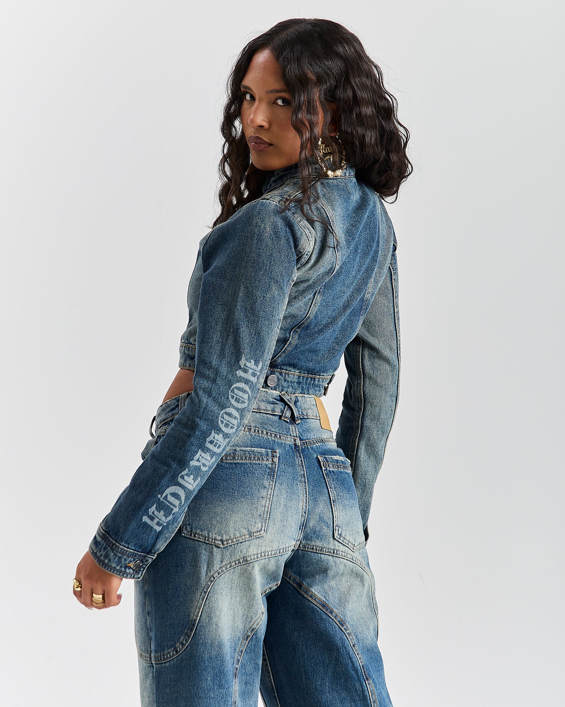 The Winner's Circle Snowdrift Denim Jacket - Dirty Wash