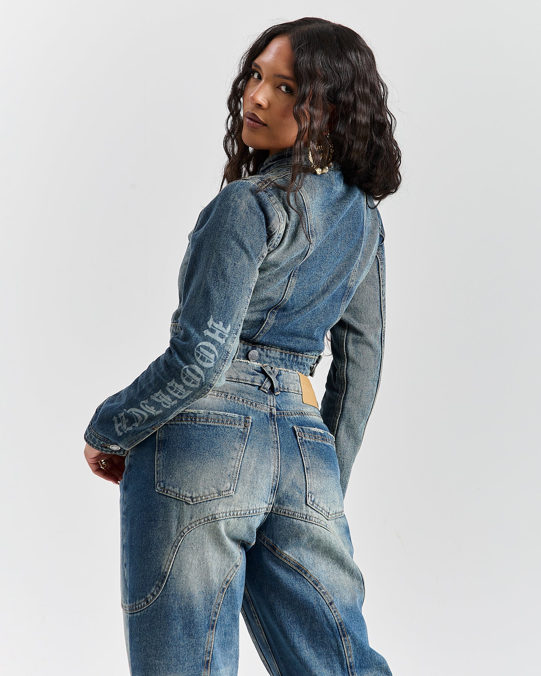 The Winner's Circle Snowdrift Denim Jacket - Dirty Wash
