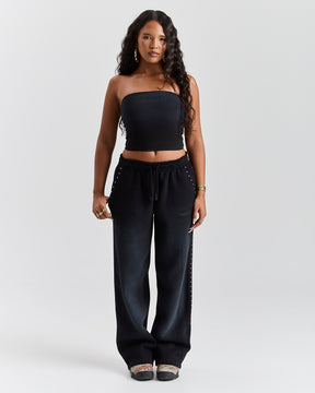 The Winner's Circle Aspen Gothic Bandeau - Black