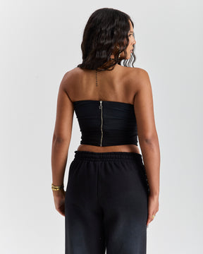 The Winner's Circle Aspen Gothic Bandeau - Black