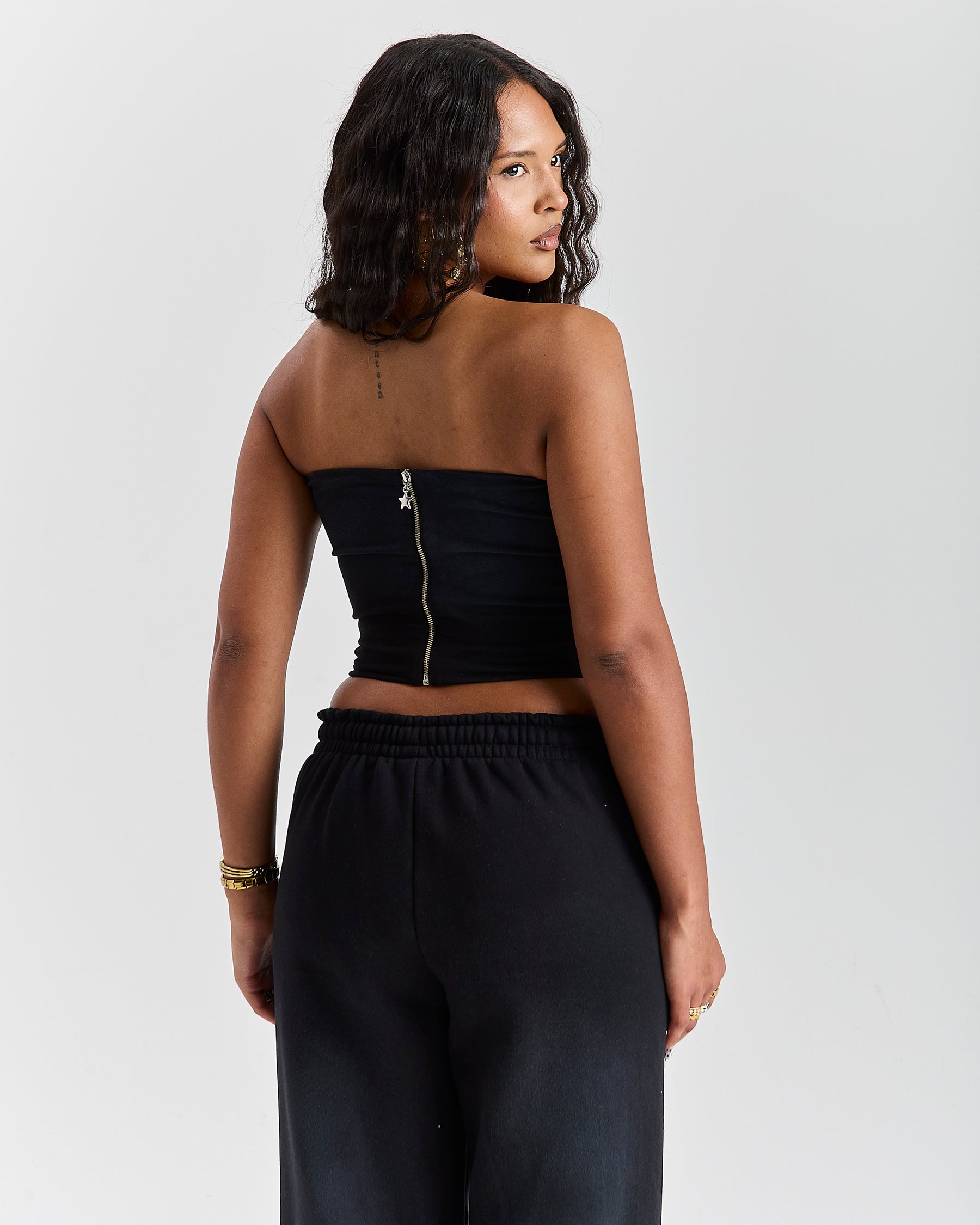 The Winner's Circle Aspen Gothic Bandeau - Black