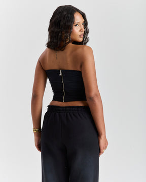 The Winner's Circle Aspen Gothic Bandeau - Black