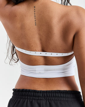 The Winner's Circle Aspen Gothic Halter Top - White