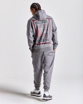 Akira Full Tracksuit Set - Grey/Black/Red