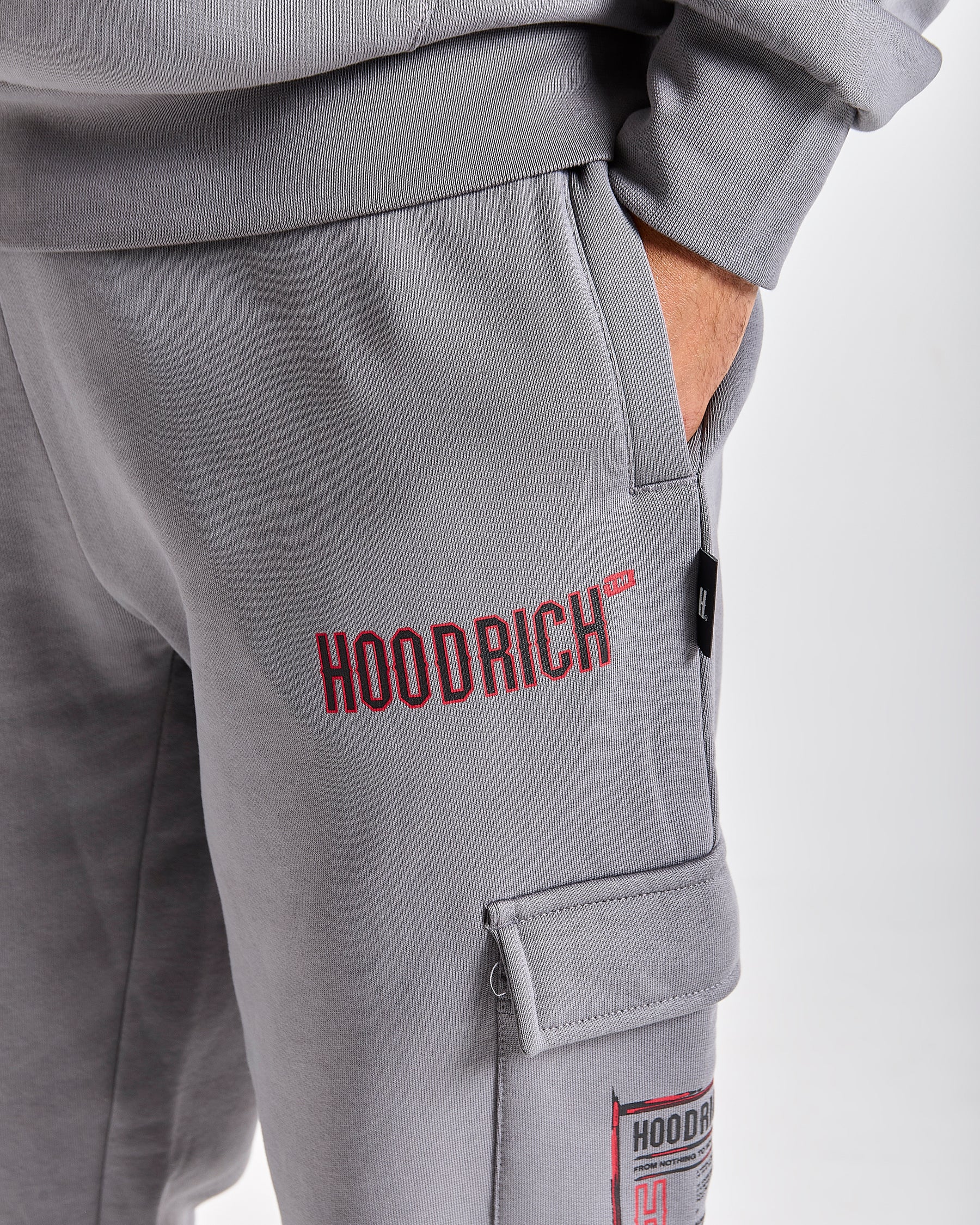 Akira Full Tracksuit Set - Grey/Black/Red