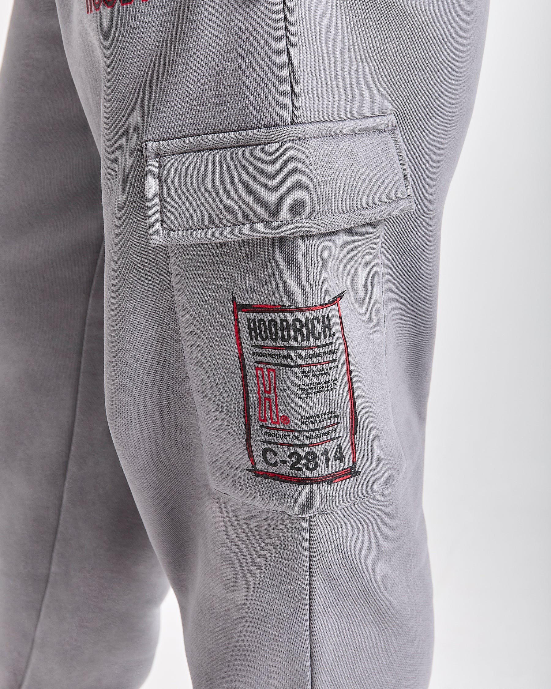 Akira Full Tracksuit Set - Grey/Black/Red