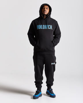 Crush Full Tracksuit Set - Black/Blue
