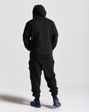 Crush Full Tracksuit Set - Black/Blue